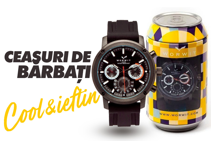 Ceasuri de barbati cool si ieftine, accesorii care nu iti sparg pusculita
