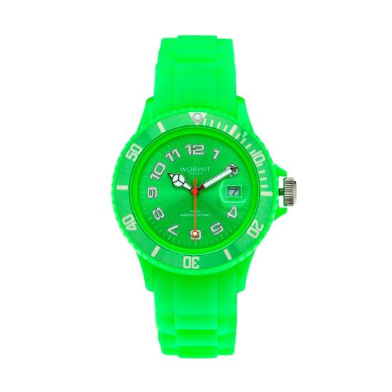 Ceas Worwit Star Fluor Green