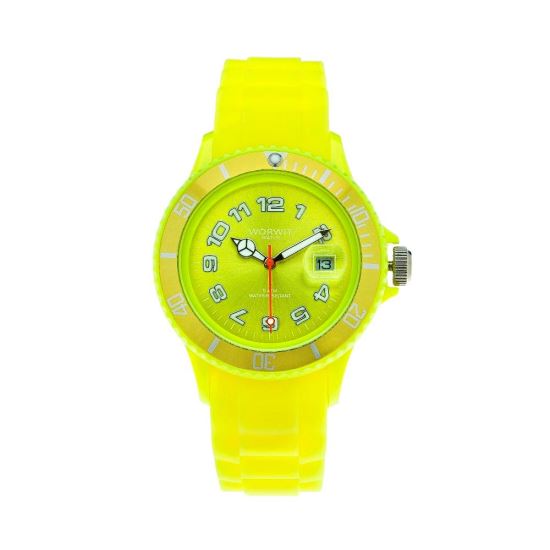 Ceas Worwit Star Fluor Yellow